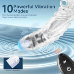 Vibrating Penis Sleeve,Penis Extender Reusable Realistic Remote Control Couples Vibrator,Adult Sex Toys,10 Powerful Vibration Cook Ring Adult Sex Toys