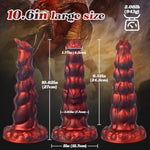 10.6" Monster Dildo Dragon Dildo, Alien Dildo Horse Dildo Huge Thick Dildo, Fantasy Knot Big Dildo With Strong Suction Cup, G Spot Vagina Anal Sex Stimulation, Adult Sex Toys For Women Men Gay