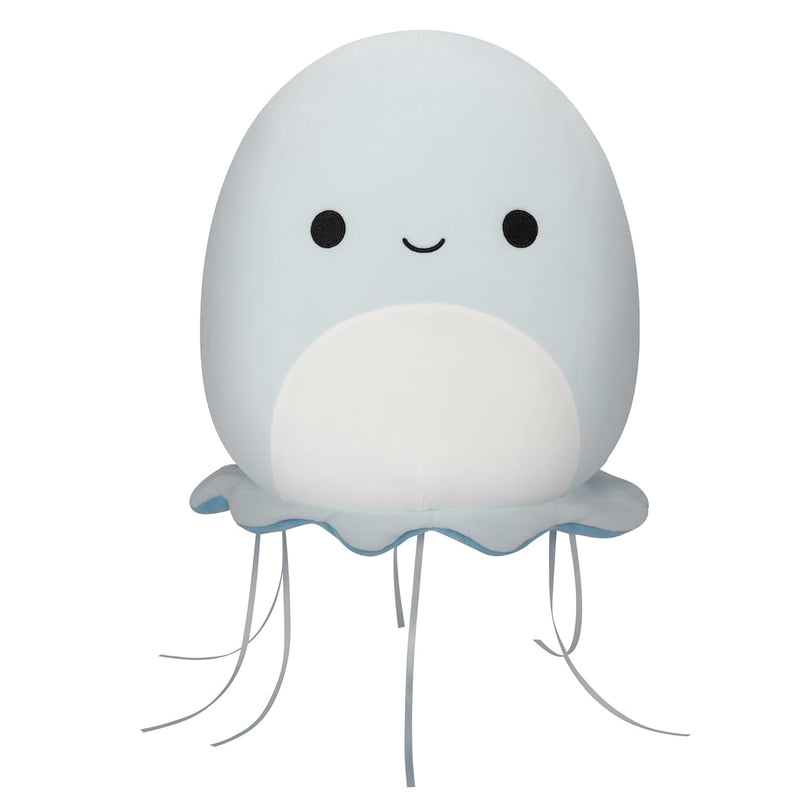 Pale Blue Jellyfish With White Belly