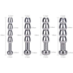 Urethral Sounds, 4 Pack Of Urethral Plugs Stainless Steel Uretrhal Dilator Hollow Penis Plug Sex Toy For Advanced Users