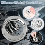Stainless Steel Male Penis Cock Ring Thick Metal Cock Penis Ring For Enhance Male Long-Lasting Erection Ability Sex Toy(23Mm)