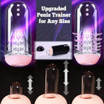 20X Sucking 20X Vibration Automatic Male Masturbator With 4 Voice Modes – Hands-Free Penis Pump, Realistic 3D Pocket Pussy, Adult Sex Toys For Men, Rechargeable Male Stroker