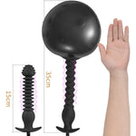 Silicone Wearable Inflatable Butt Plug Silicone Anal Sex Toys Trainer Anal Sex Toy Stimulator Couples Prostate Massager Expander G-Spot Dildo Thrusting Toys