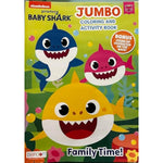Baby Shark Jumbo Coloring and Activity Book Set for Kids - 80 Page Book