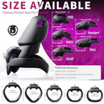 Ht-V5 Male Chastity Cage - Lightweight Resin Male Chastity Cage With Click&Lock Key | Ergonomic Design| Bondage Gear &Adult Sex Toy For Men – Includes 5 Ring Sizes (Black, Maxi)