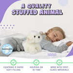 White, Fluffy, Adorable,6 Inch Plush Bichon Puppy! Super Cuddly And Huggable! Great Gift Idea For Anyone - Even Your Pup - Perfect For Animal Lovers Of All Ages - Ages 3+