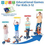 12 In 1 Stem Toys For 5 6 7 8 9+ Year Old Building Block Stem Activities Projects Kit Kids Age 4-8 5-7 Creative Set Helicopter Excavator Educationa Engineering Erector Set Birthday Gift Boy Toys Girl