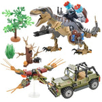 Building Blocks Toys Sets 725 Pcs For Age 6 8 9 10 11 12 13 14 Years, Dinosaur Park World,Birthday Gifts For Boys And Girls