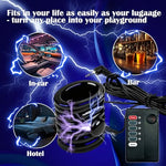 Electric Shock Chastity Device Testicle Crusher CBT Ring Estim for Men