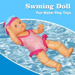 Swimming Baby Doll - 2025 New Swimming Dolls For Pool, Cute Realistic For Pool Bathtub With Movable Joints, Waterproof Swimmer Doll
