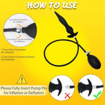 Eel Shapled Inflatable Anal Plug, Anal Pump, Anal Dilator With Pump, Anal Sex Toy, Removable Butt Plug, Anus Dilator Expander Anal Dildo For Unisex Gay Lgbt Sex Game Prostate Massager
