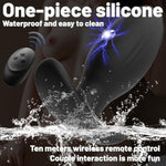 Adult Sex Toys For Men Prostate Massager - Games Vibrators Remote Control, Adult Toys Anal Plug Vibrating Butt Plug With 9 Vibrating Rotation Mode, Anal Toys Vibrator Mens Women (Black)