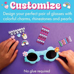 DIY Sunglasses Decorating Kit for Girls with Fashion Accessories