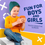 Electronic Tic-Tac-Toe Handheld Game | 3-In-1 Memory & Brain Games | Birthday Gift For Kids And Adults | Touchscreen Travel Friendly With Sound & Voice Effects For Kids Age 7+