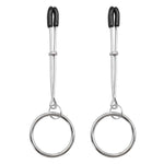 Long Metal Nipple Clips, SM Adult Tool for Repeated Use, Nipple Sex Toys