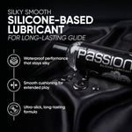 Passion Silicone Lubricant Twin Pk, 16 Fl Oz - Long-Lasting, Non-Sticky