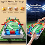 Soccer Board Game For Kids: Mini Foosball Table Game - Interaction Soccer Toys For 3 4 5 6 7 8-12 Year Old Indoor Family Playroom Party - Perfect Birthday Sports Gift For Boys Girls