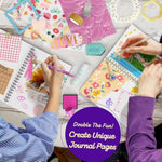DIY Journal Kit for Girls Ages 8 and Above, Stationery Set for Teen and Tween Girls Gift