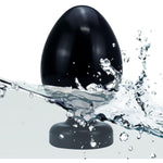 Black Color Egg Ball Shape Anal Plug With Suction Cup Adult Sex Toy, 4 Different Sizes Of Anal Massager Toys Adult Butt Plug Sex Toy For Women Men And Couple -Xxl, 2X-Large