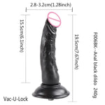 Sex Toy Machine For Vac-U-Lock Attachments Toy For Women 1Pc Thrusting Realistic Dildos With Vac-U-Lock Connector Accessories Sex Toys For Love Machines Adult Toys For Women&Man (F006Bk)