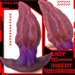 Anal Plug Wearable Tapered Butt Plug Prostate Massager Monster Dilator (M)