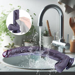 16.5 Inch Black Extra Long Dildo, Women Realistic Sex Toys,Soft Dual Density Silicone Huge Dildo, Strong Suction Cup, Xxl Giant Dildo, Large Dildo Stimulator With Balls For Women/Men/Couples