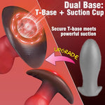 6.7" Large Butt Plug Dog Knot Dildo Knotted, Big Anal Plug Toys Buttplug