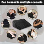 Sex Pillow Wedge Position Pillow Sex Furniture Foam Sex Cushion And Dice Sex Games For Adult Couples (Black)