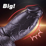 2.6" Diameter Black Xl Thick Dildo,6.5'' Realistic Small Silicone Dildo Butt Plug With Suction Cup For Anal Play,Fat Dildo Cute Butt Plug Sex Toy,Wide Penis For Men And Women