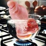 3.5" Diameter Silicone Huge Giant Uncut Dildo With Suction Cup, 9 Inch Extra Large Thick Wide Realistic Uncircumcised Dildo Sex Toys, Fat Anus Xl Xxl Anal Dildos G-Spot Penis Adult Toys For Men Women