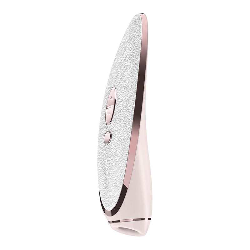 Luxury Prêt-À-Porter Air-Pulse Clitoral Vibrator - Non-Contact Clitoral Sucking Pressure-Wave Technology Plus Vibration, Waterproof, Rechargeable