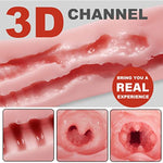 Automatic Male Masturbator Sex Toys For Men - Sucking Male Masturbators Male Sex Toys Penis Pump With 3D Realistic Textured Pocket Vagina Pussy Best Blowjob Machine Masturbator