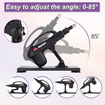 Sex Machine Fuck Machine 3XLR Connector Dildo Machine with 7 Attachments