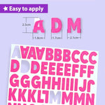 500+ Felt Letter Stickers for Kids Ages 3 and Above | Alphabet Set for Learning and Creativity