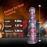 Monster Fantasy Dildo Silicone Anal Dildos With Suction Cup For Men, Realistic Dildo For Women, 8 Inch Soft Animal Alien Prostate Dildos, Fat G Spot Fake Penis, Adult Sex Toys