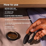 Tiani Duo Couples Vibrator For Men And Women With 2 Powerful Motors And 8 Vibrations Settings, Completely Waterproof Adult Sex Toys For Couples, Sex Toys For Her, Vibrator For Couples, Blue