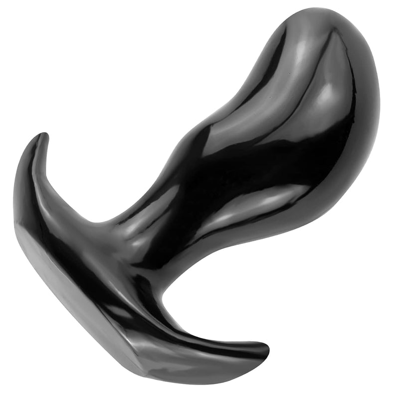 Super Thick Butt Plugs, 7 Inch Soft Mango Prostate Massager For Women, Men,Black