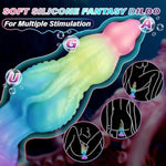 8.9" Monster Tentacle Knot Dildo - Silicone Thick Fantasy Penis, Soft Octopus Anal Dildos With Big Knot, Sex Toys For Women Men