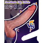 11.8" Realistic Huge Dildo Sex Toys - 2.4 Inch Diameter Thick Big Dildo With Strong Suction Cup For Anal G-Spot Stimulation, Lifelike Silicone Dildos Sex Toy Adult Toys For Women Men Couples Sexual