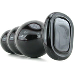 Doc Johnson Titanmen - Master Tool #4 - Triple Ripple Plug - 6.6 in. Long and 2.6 in. Wide - Prostate Stimulating Anal Toy - Butt Plug