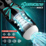 Automatic Male Masturbators Sex Toy Cup With10 Vibration&7 Sucking,Sucking Penis Pump Pocket Pussy Stroker With 6-Hole Air Circulation Design, Male Sex Toys For Men Maturbation