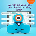 Wonder Workshop Dash Robot - Coding Robots for Kids 6+ - Voice Activated STEM Robot Toys - Interactive, Educational & Programmable