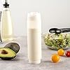 16oz. FIFO Inverted Plastic Squeeze Bottle with Refill and Dispensing Lids - First In First Out - Perfect for Restaurants Catering and Food Trucks - 1ct box