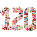 120 Pack Mini Stuffed Animal Bulk, Small Plush Toy For Kid, For Diy Project, Carnival Prizes, Claw Machine Filler, Classroom Treasure Box, Easter Basket Stuffers