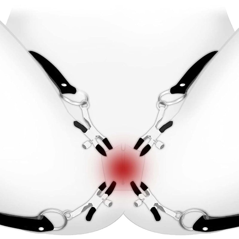 Bdsm Bondage Adult Sex Toys & Games Sex Things For Couples Kinky Sexual Pleasure Tools For Women Bondage Gear Accessories Vagina Pussy Clit Stimulator Nipple Clamps Labia Spreader Straps