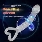 Crystal Glass Butt Toys Heart Shaped Anal Trainer Jewel Butt Plug S&M Adult Gay Anal Plugs Woman Men Sex Gifts Things For Beginners Couples