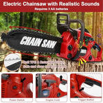 Kids Tool Set 36 Pcs With Toy Chainsaw Electronic Toy Drill With Sound And Light, Pretend Play Kids Tool Box Construction Toy, Great Toy Tool Set For Toddlers Boys Girls Ages 3+