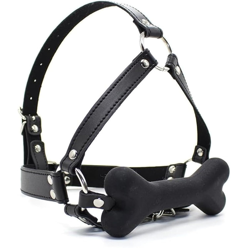 Bdsm Bondage Gags & Muzzles Dog Bone Mouth Gag Sm Erotic Ball Gag Fetish Slave Sex Bondage Toy Role Play