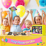 Rainbow Scratch Art Party Favors Notebooks for Kids 4-10, 24 Pack