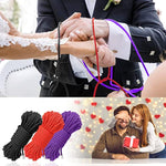 Bdsm Shibari Bondage Sex Rope - Bdsm Kit Adult Bondage Restraints Set Sex Toys For Women & Couples, 32 Feet 8Mm (Red, Black)